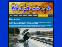 Tablet Screenshot of colegiodelarte.com.mx